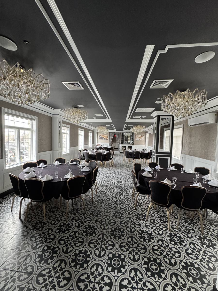 The Chandelier Room at Baci Ristorante
